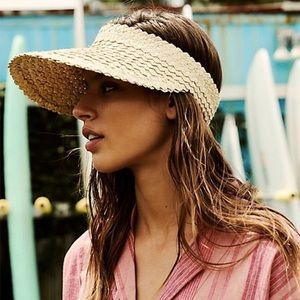 Palm Hand Woven Sun Visor